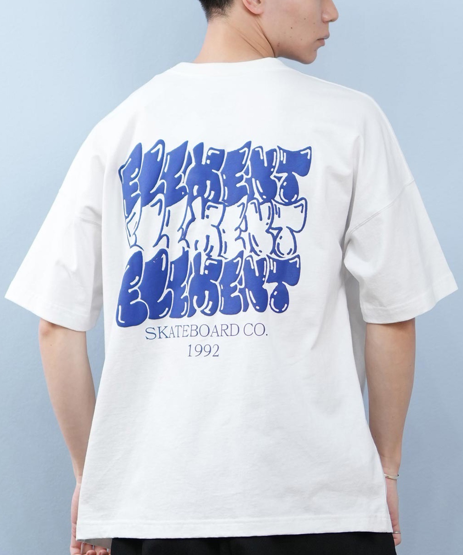 ELEMENT エレメント 半袖 Tシャツ メンズ バックプリント オーバー