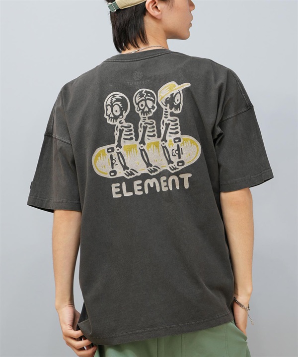 ELEMENT エレメント 半袖 Tシャツ メンズ バックプリント オーバーサイズ TIMBER 3 SS BF02A-228