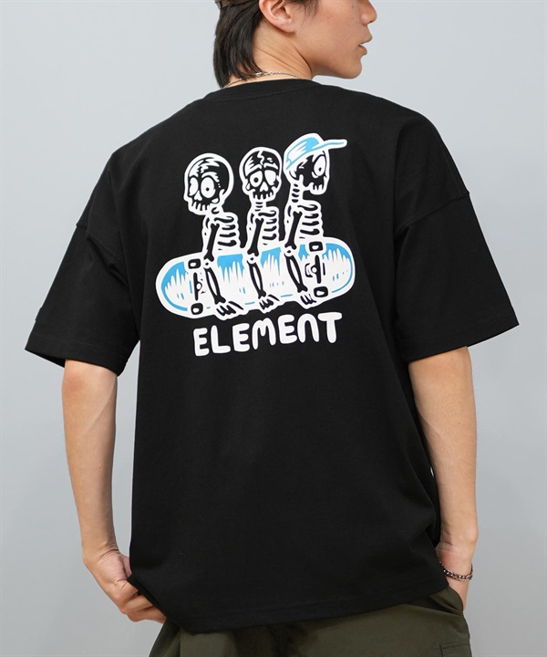 ELEMENT エレメント 半袖 Tシャツ メンズ バックプリント オーバーサイズ TIMBER 3 SS BF02A-228