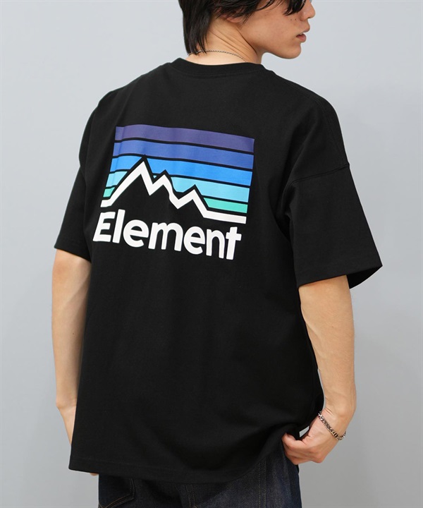 ELEMENT エレメント 半袖 Tシャツ メンズ バックプリント オーバーサイズ CORRETA SS BF02A-264
