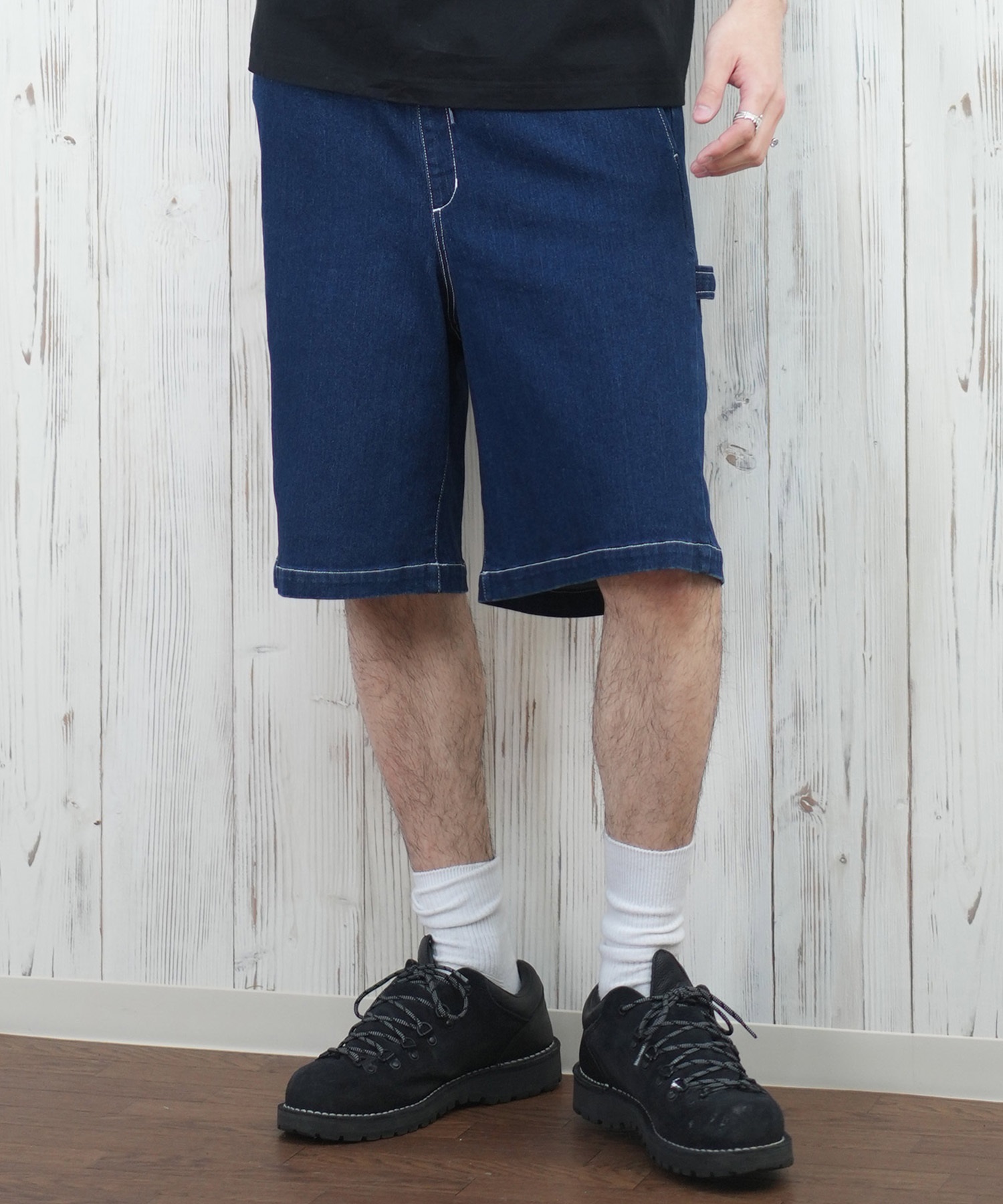 ELEMENT エレメント ショートパンツ メンズ デニムショーツ ペインター