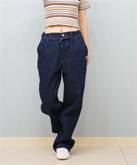 ELEMENT エレメント レディース ロングパンツ ワイドデニム