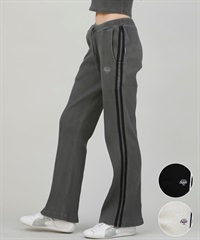 ELEMENT エレメント ロングパンツ レディース リブ フレアパンツ セットアップ対応 SHOD PANTS RIB BF024-728(FBK-M)