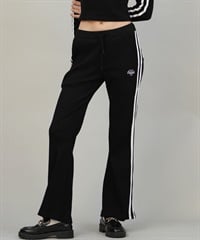 ELEMENT エレメント ロングパンツ レディース リブ フレアパンツ セットアップ対応 SHOD PANTS RIB BF024-728(FBK-M)