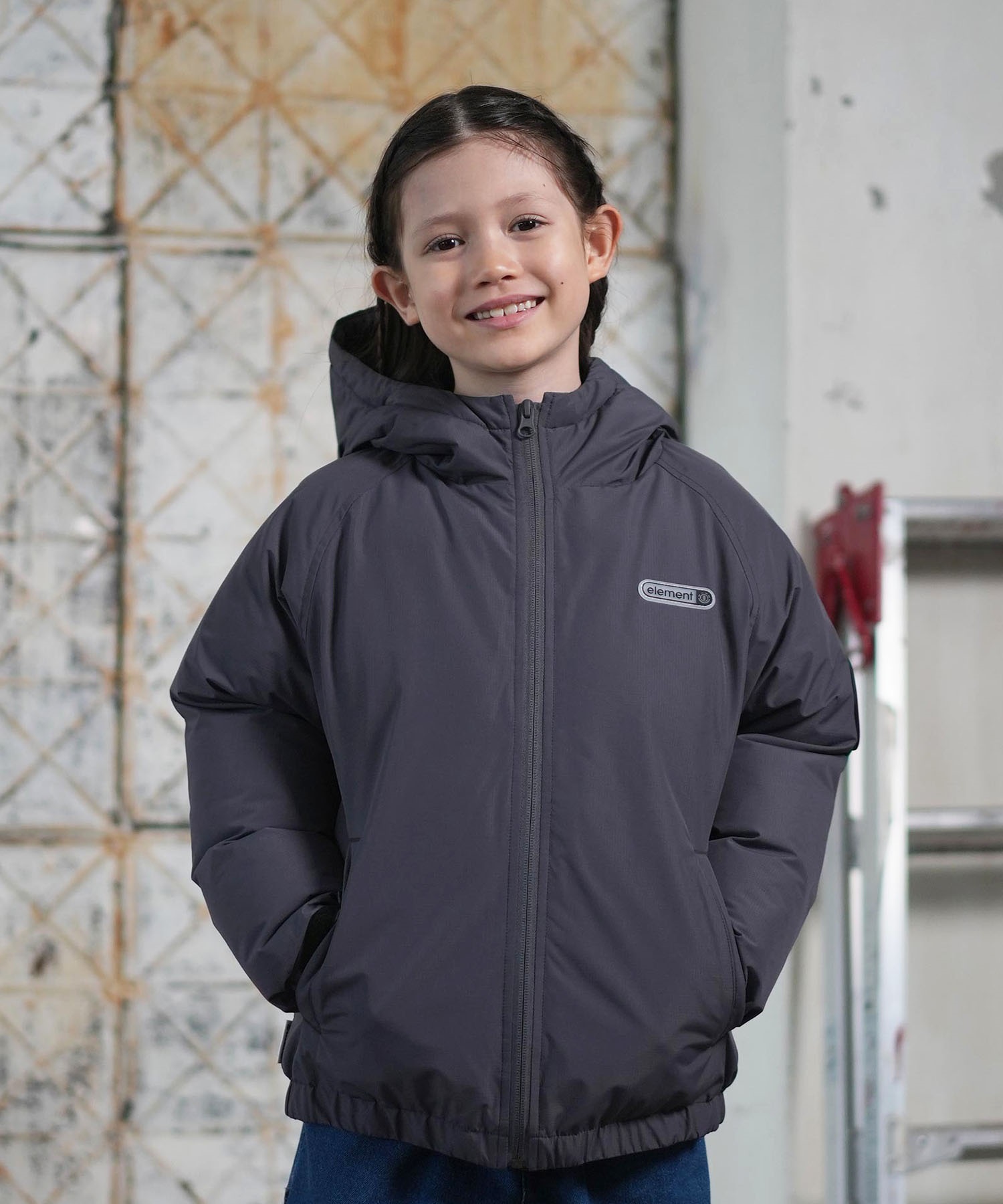 ELEMENT エレメント アウター ジャケット キッズ ジュニア 子供 中綿