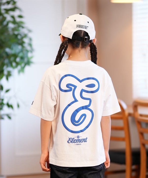 ELEMENT エレメント 半袖 Tシャツ キッズ バックプリント TEAM SS YOUTH BF025-238