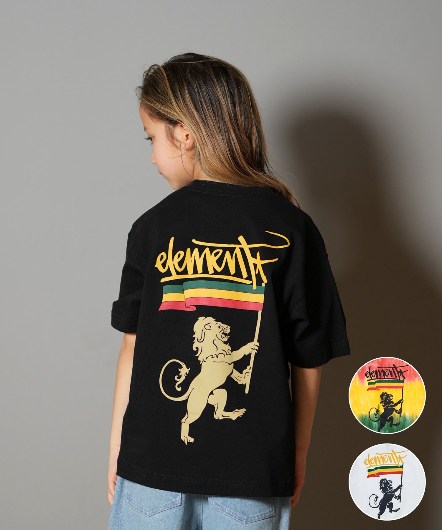 ELEMENT エレメント 半袖 Tシャツ キッズ ジュニア 子供 バック