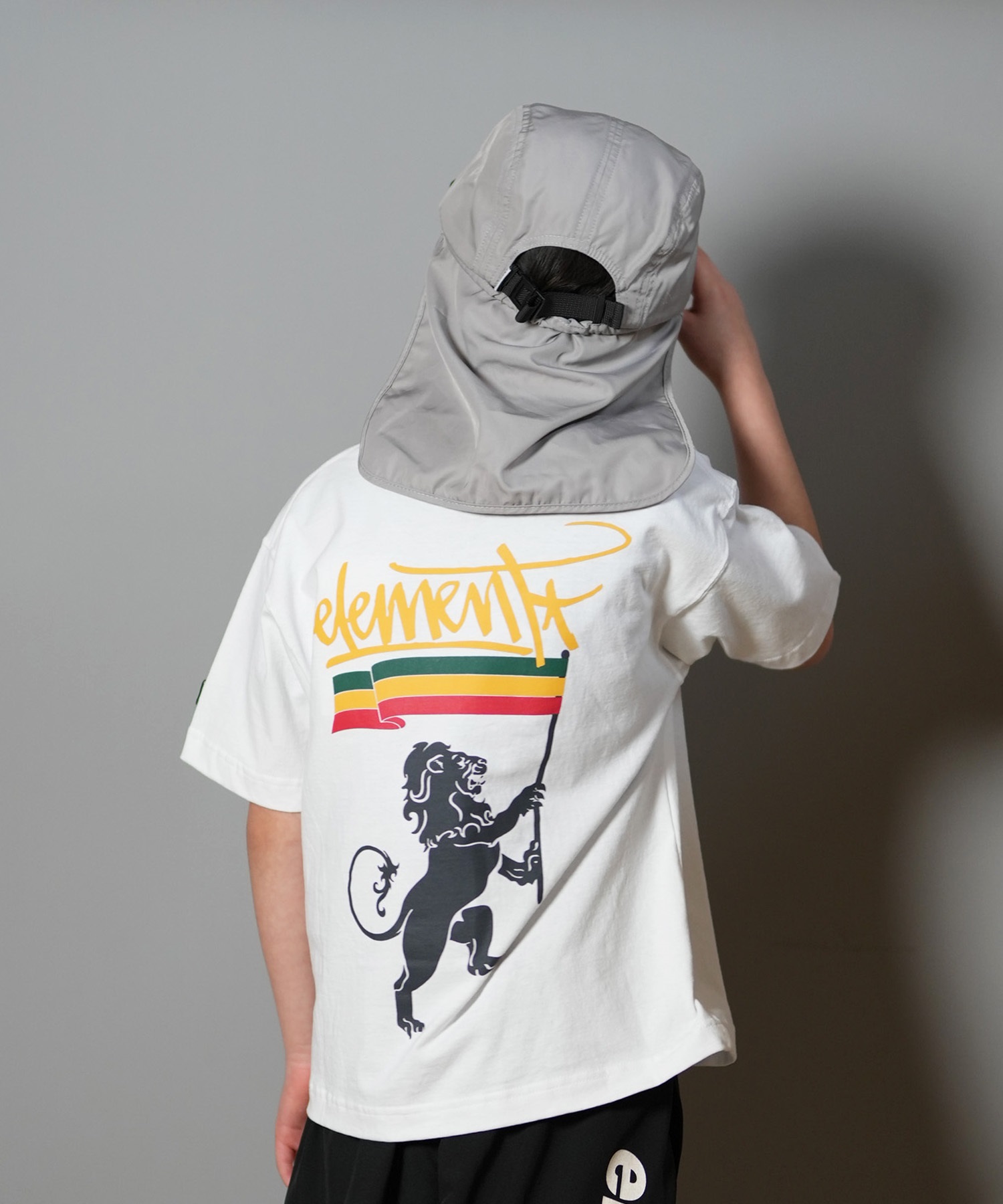 ELEMENT エレメント 半袖 Tシャツ キッズ ジュニア 子供 バック