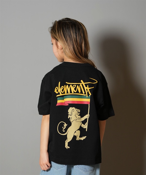 ELEMENT エレメント 半袖 Tシャツ キッズ ジュニア 子供 バックプリント JAH SPORTS SS YOUTH BF02E-248