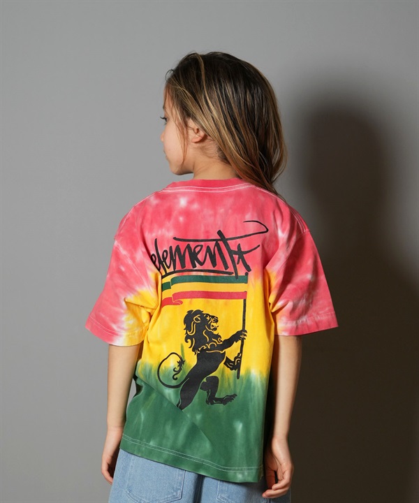 ELEMENT エレメント 半袖 Tシャツ キッズ ジュニア 子供 バックプリント JAH SPORTS SS YOUTH BF02E-248