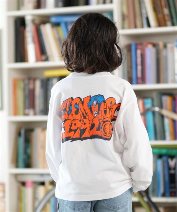 ELEMENT エレメント 長袖 Tシャツ キッズ ジュニア ロンT TAG LS YOUTH BF026-070
