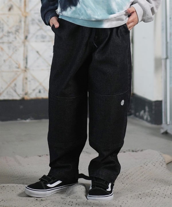 ELEMENT エレメント ロングパンツ キッズ 子供 ロンパン SHOD PT STD WKNEE YOUTH BF026-723