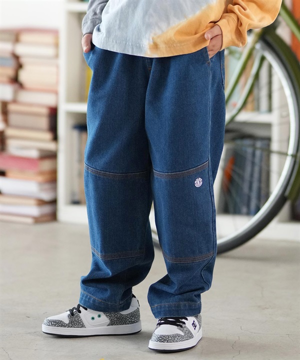 ELEMENT エレメント ロングパンツ キッズ 子供 ロンパン SHOD PT STD WKNEE YOUTH BF026-723