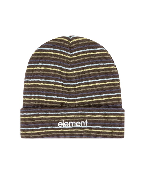 ELEMENT エレメント ニット帽 ビーニー ニットキャップ ボーダー MID LOWCASE BEANIE S BF022-980