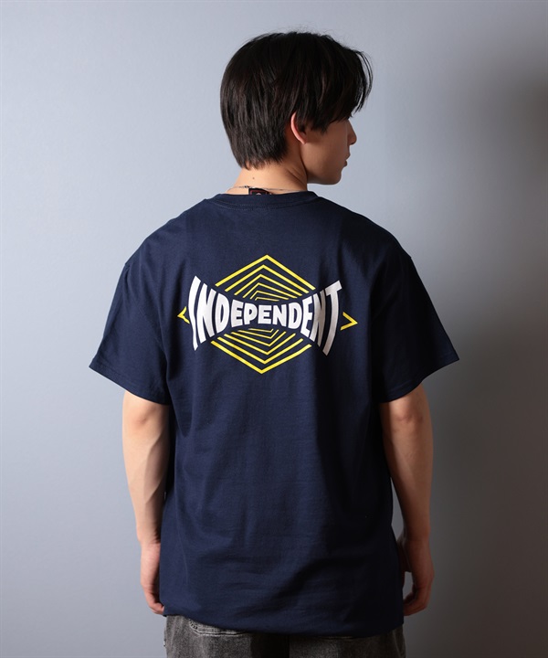 INDEPENDENT インディペンデント 半袖 Tシャツ メンズ バックプリント ロゴ VERTIGO SPAN 518251401