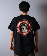 INDEPENDENT インディペンデント 半袖 Tシャツ メンズ バックプリント ロゴ ITC SMITH 518251403