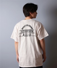 INDEPENDENT インディペンデント 半袖 Tシャツ メンズ バックプリント ロゴ BAR-RIER 518251407