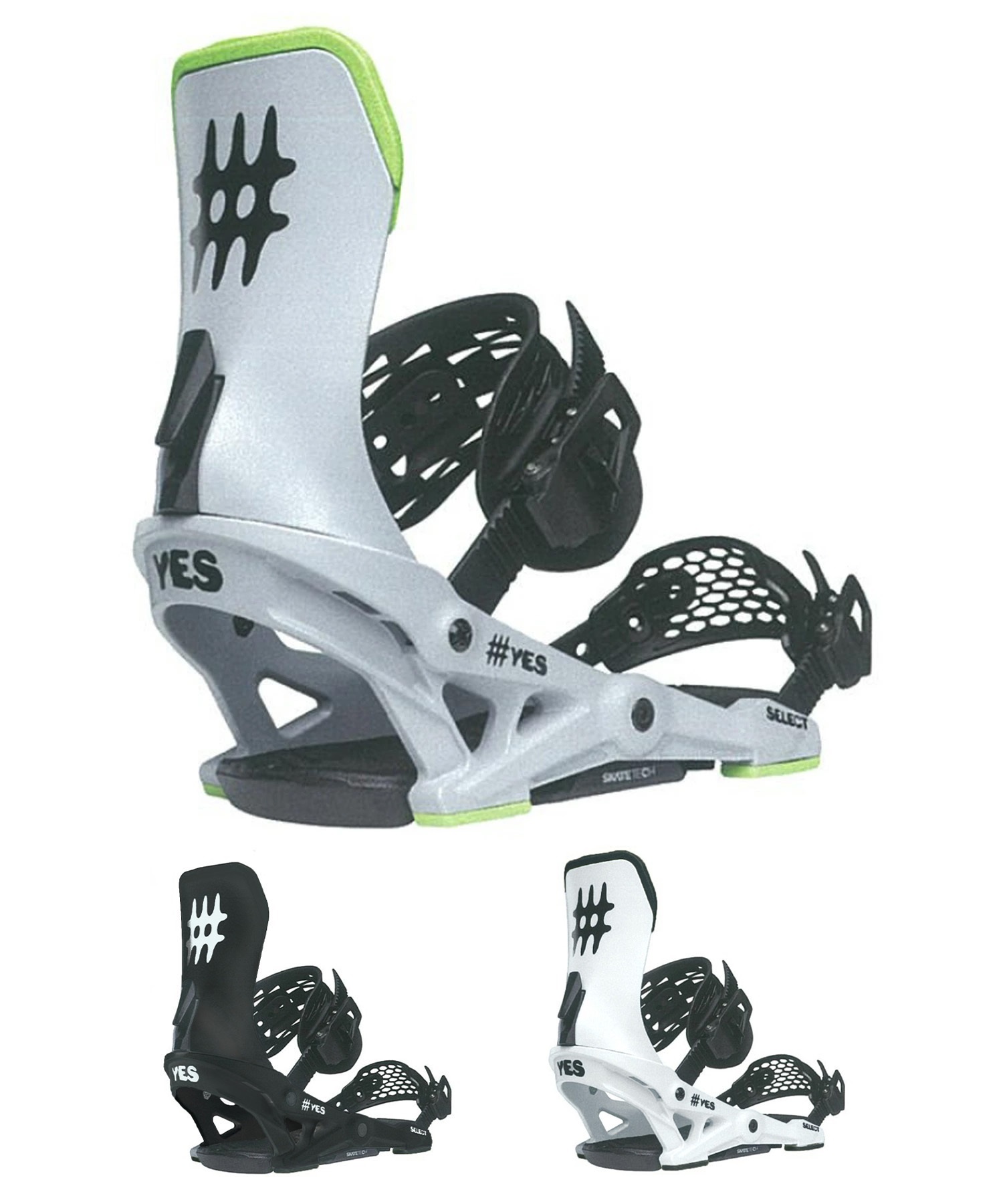 【早期購入】YES イエス スノーボード バインディング ビンディング メンズ Select ムラサキスポーツ 25-26モデル MM D25(WT-M)
