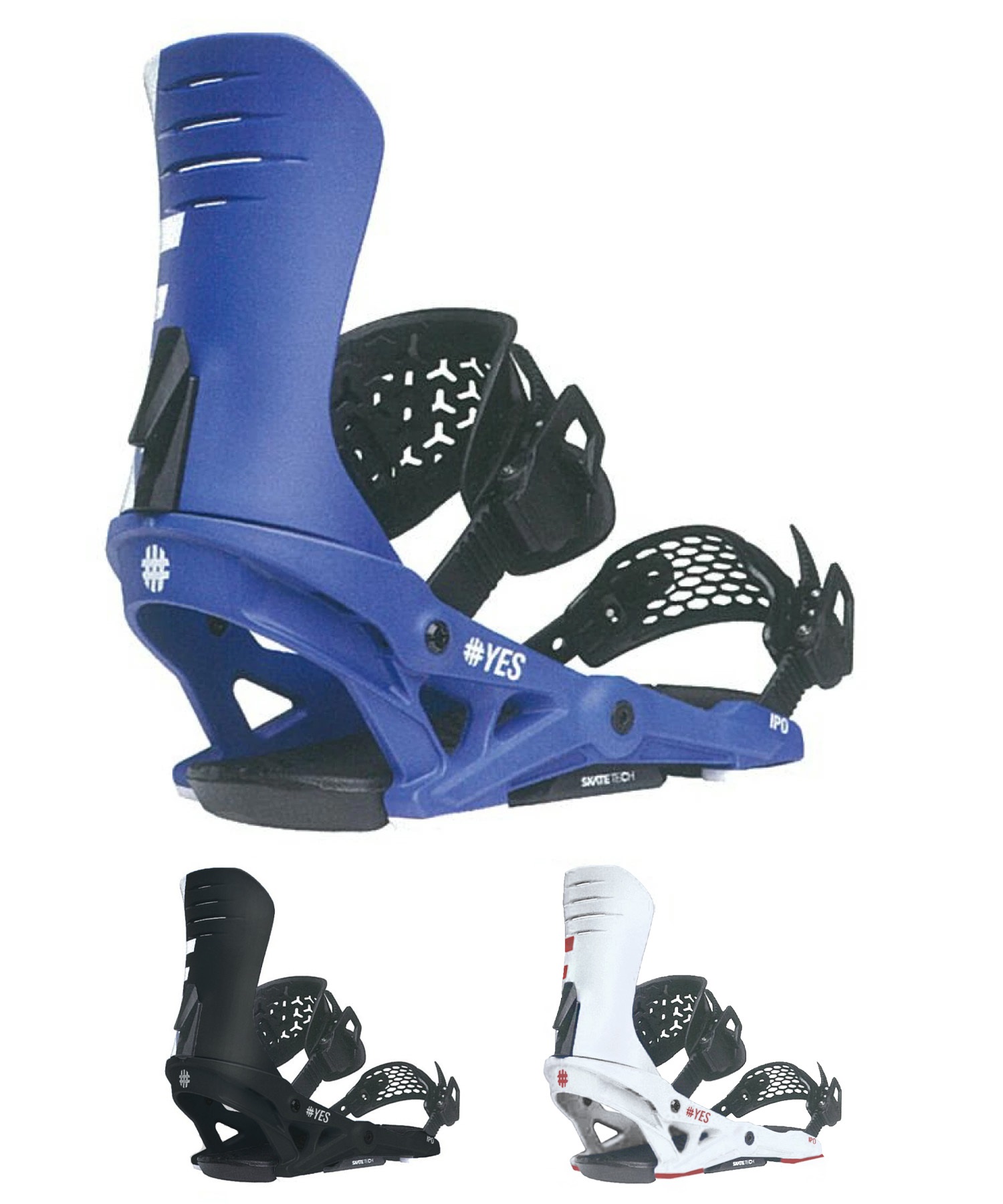 【早期購入】YES イエス スノーボード バインディング ビンディング メンズ Ipo ムラサキスポーツ 25-26モデル MM D25(BK-S)