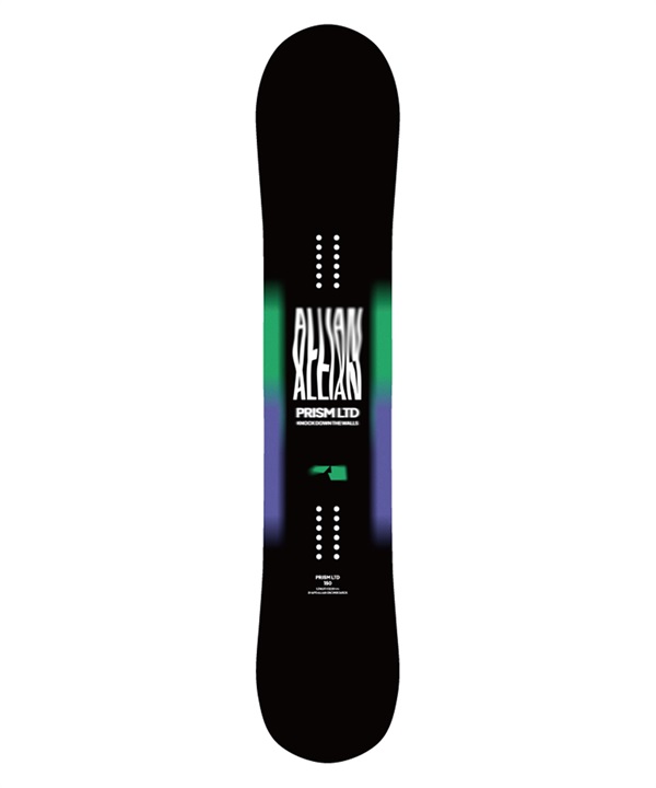 【2526】ALLIAN アライアン スノーボード 板 メンズ PRISM LTD ムラサキスポーツ 25-26モデル MM G24