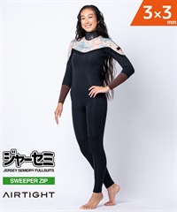 AIRTIGHT エアータイト JERSEMI FUSION 3X3mm レディース サーフィン ウェットスーツ ジャージセミドライ ジャーセミ ムラサキスポーツ限定(LBR-XS)