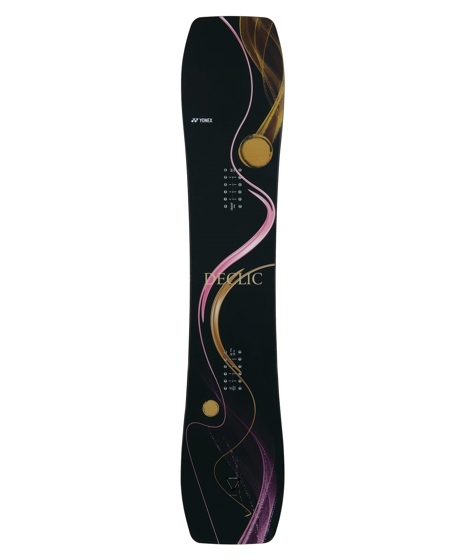 早期購入】YONEX ヨネックス スノーボード 板 レディース DECLIC