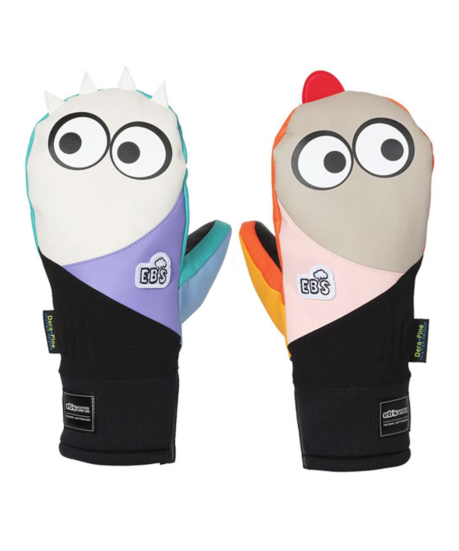 eb's エビス KEMONO CHAN スノーボード グローブ ユニセックス ムラサキスポーツ 25-26モデル(CRAZY-S)