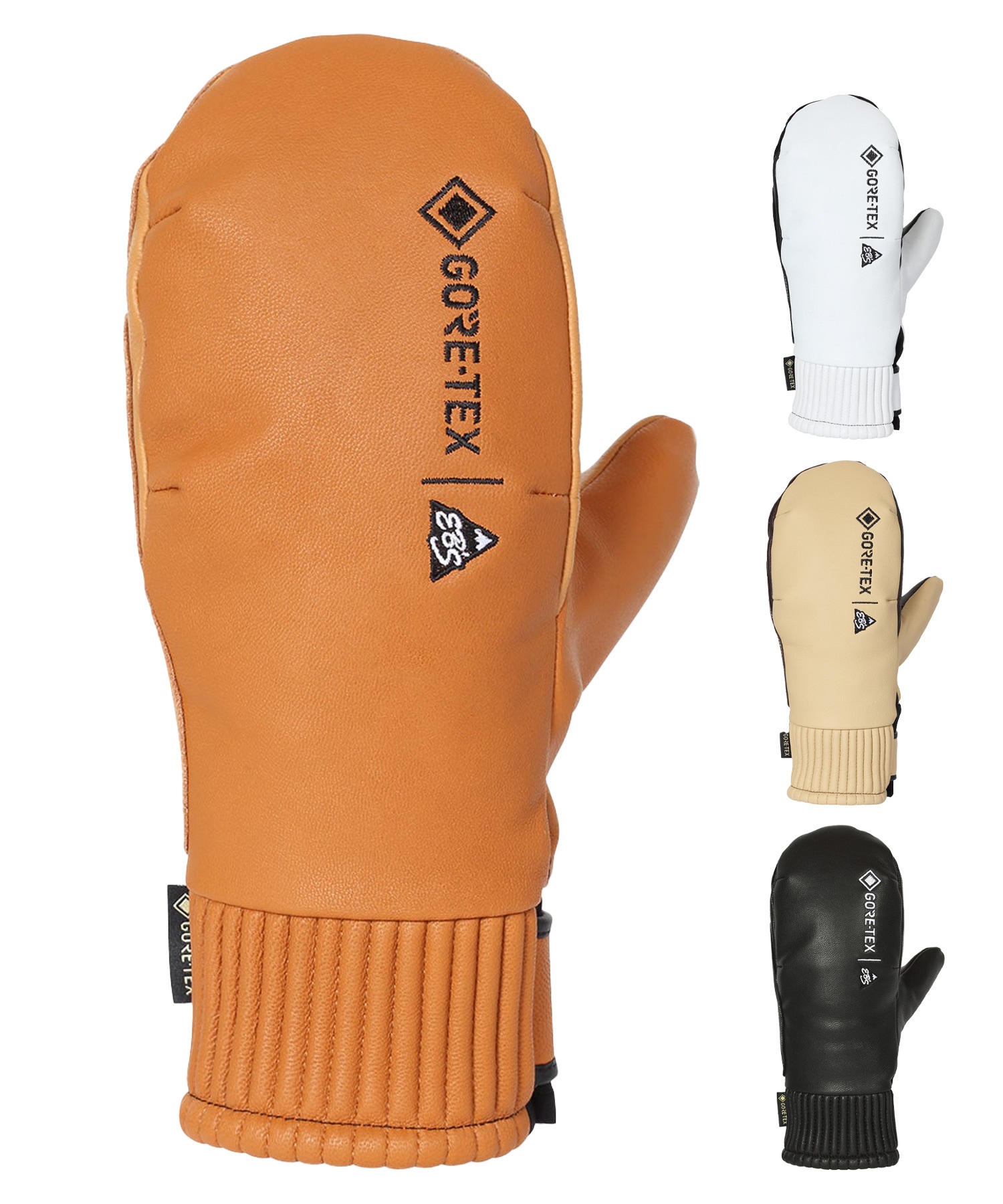 eb's エビス CARVING MITT スノーボード グローブ ユニセックス ムラサキスポーツ 25-26モデル MM G24 【2526】(WHITE-M)