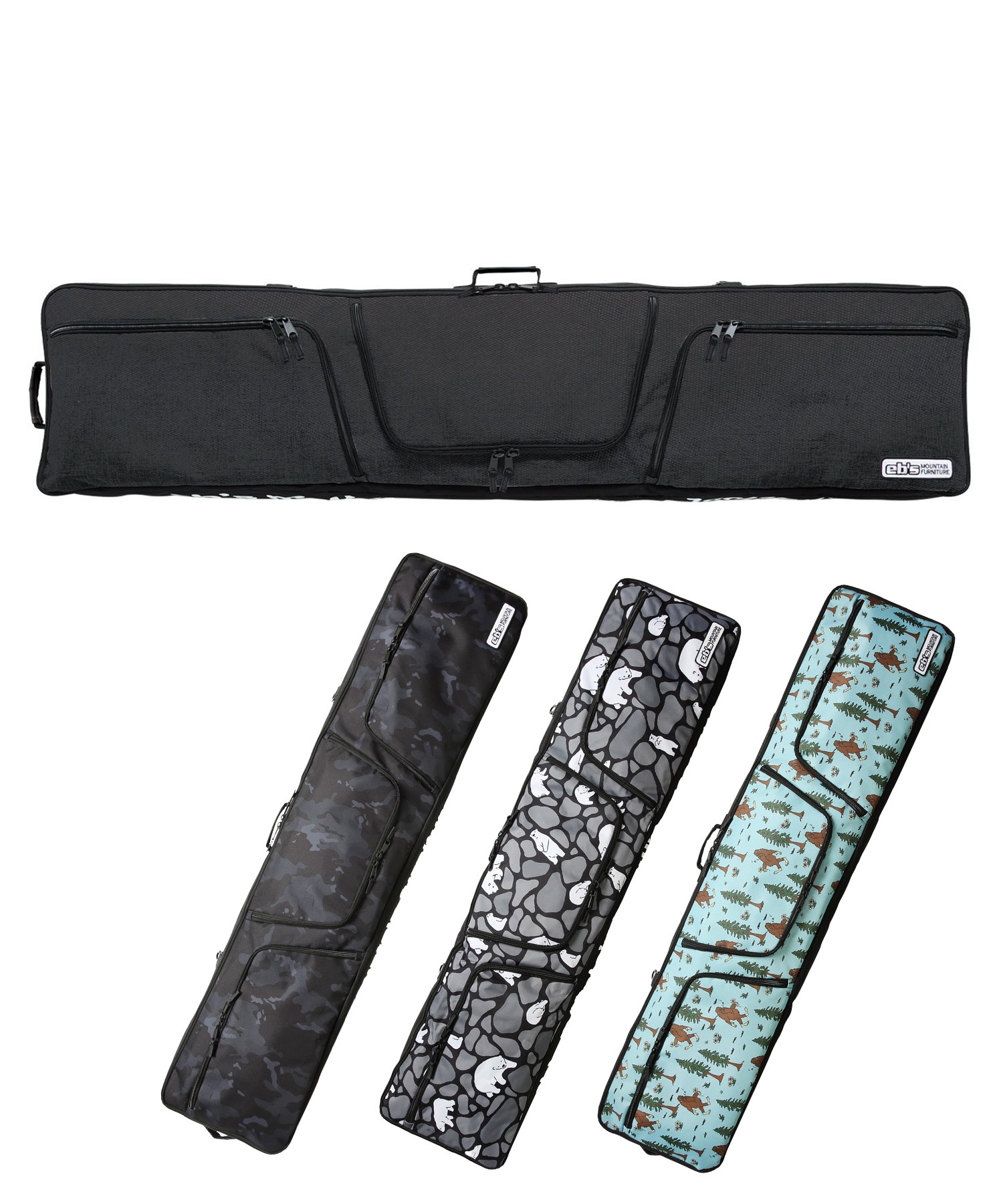 eb's エビス THE ONE WHEEL スノーボード ボードケース ユニセックス