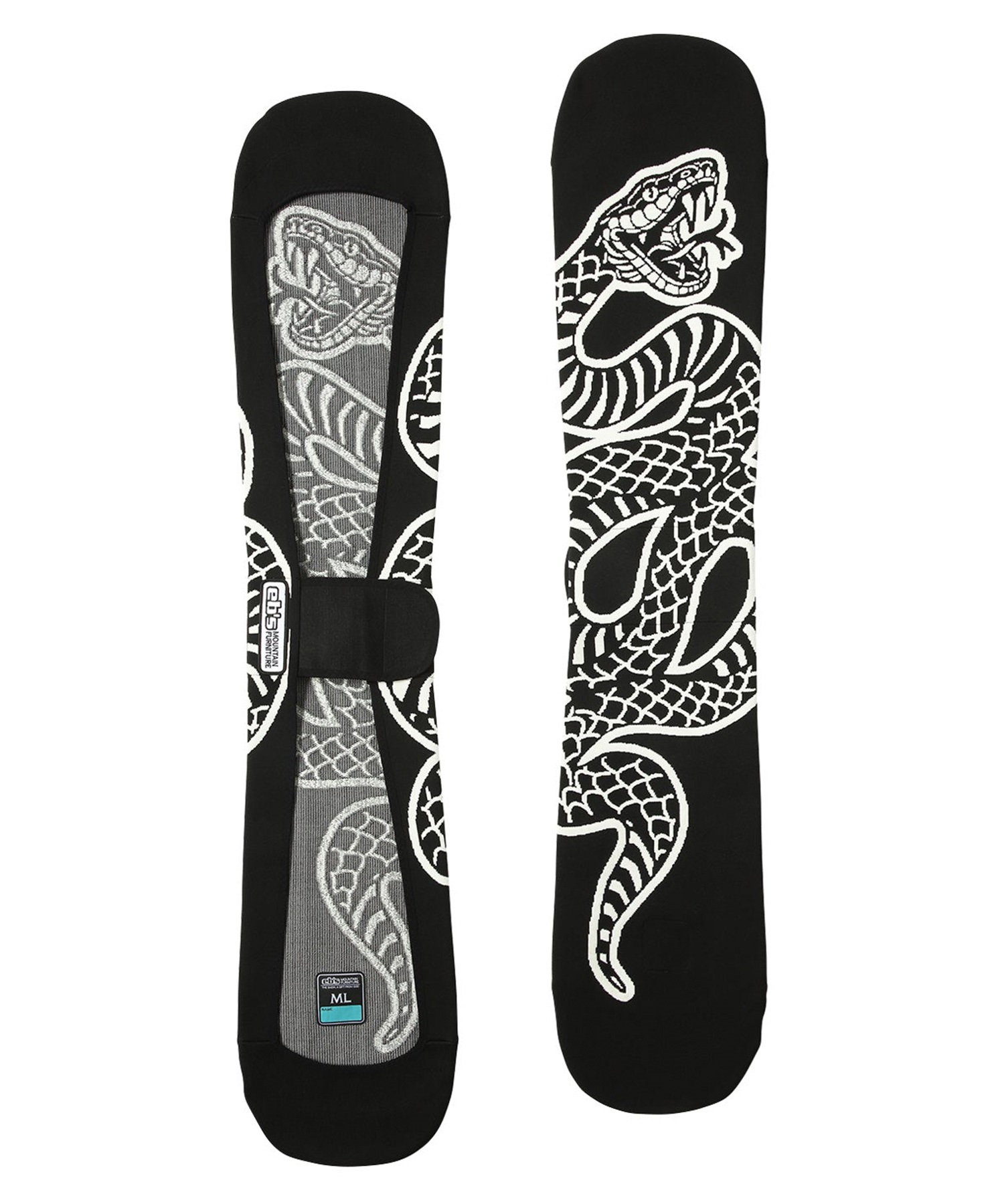 2526】eb's エビス スノーボード ソールガード ニットカバー ユニ