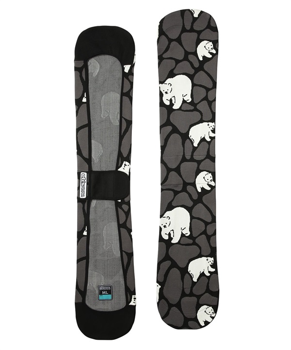 eb's エビス KNIT COVER KUMAFLAGE ニットカバー スノーボード ソールガード ユニセックス ムラサキスポーツ 25-26モデル MM H1 【2526】