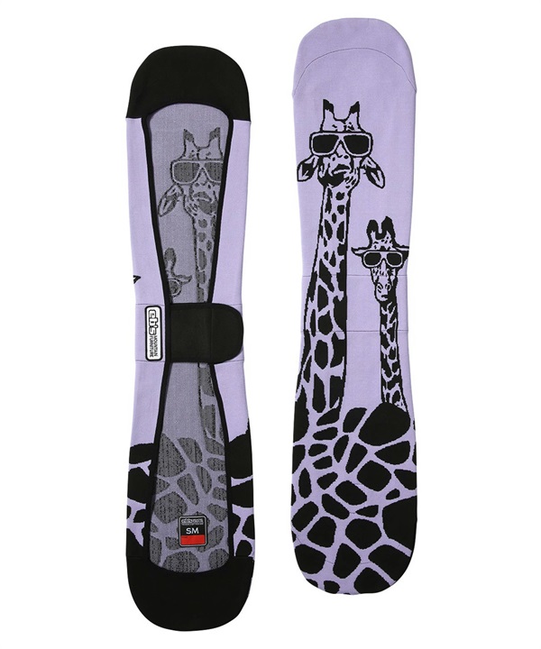 eb's エビス KNIT COVER GIRAFFE ニットカバー スノーボード ソールガード ユニセックス ムラサキスポーツ 25-26モデル MM H1 【2526】