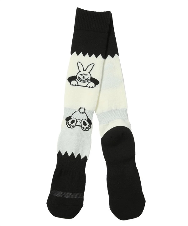 eb's エビス VERY WARM RABBIT スノーボード ソックス ユニセックス ムラサキスポーツ 25-26モデル MM H14 【2526】