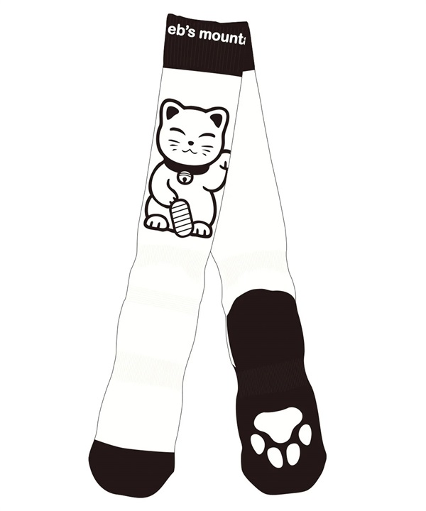eb's エビス VERY WARM MANEKI スノーボード ソックス ユニセックス ムラサキスポーツ 25-26モデル MM H14 【2526】