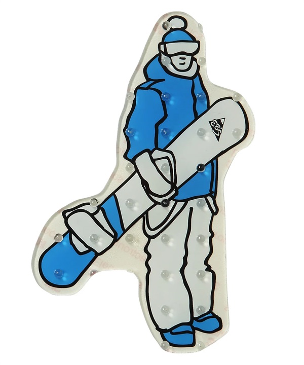 eb's エビス STOMP SNOWBOARDER スノーボード デッキパット ムラサキスポーツ 25-26モデル MM H14 【2526】