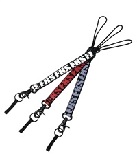 eb's エビス SHORT LEASH スノーボード リーシュコード ムラサキ