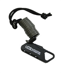 eb's エビス LOCK LEASH スノーボード ケーブルロック ムラサキ