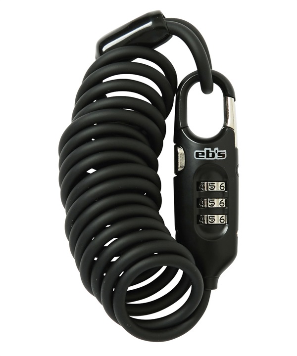 eb's エビス COIL WIRE LOCK スノーボード ケーブルロック ムラサキスポーツ 25-26モデル MM H21 【2526】