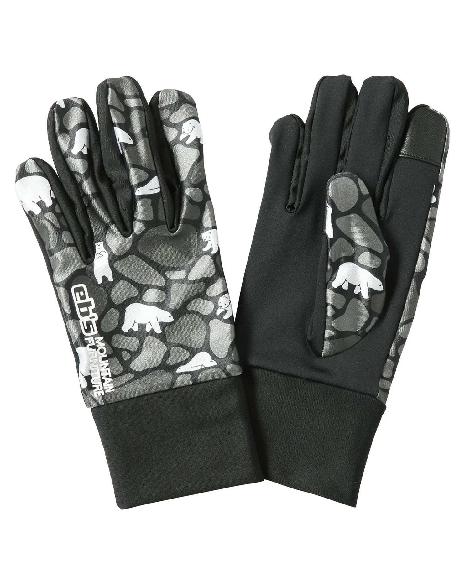 eb's エビス USU USU INNER スノーボード インナーグローブ ユニセックス ムラサキスポーツ 25-26モデル MM H21 【2526】(KUMA-SM)