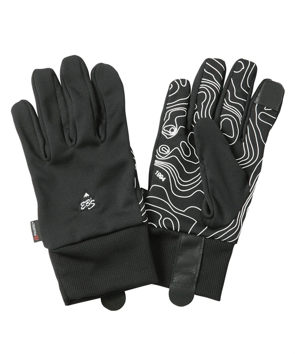 eb's エビス POLARTEC GRID INNER LIGHT WARM スノーボード インナーグローブ ユニセックス 25-26モデル MM H21 【2526】