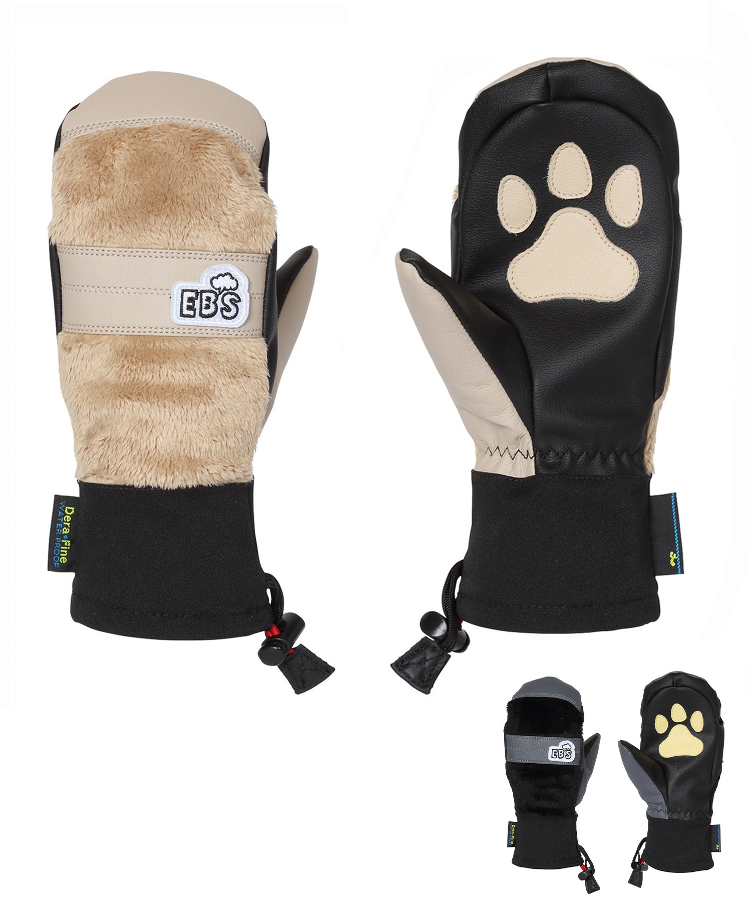 【早期購入/店頭受取対象外】eb's エビス スノーボード グローブ キッズ ジュニア ユース EXCLUSIVE JR ムラサキスポーツ 25-26モデル MM G11(CRMF-130)