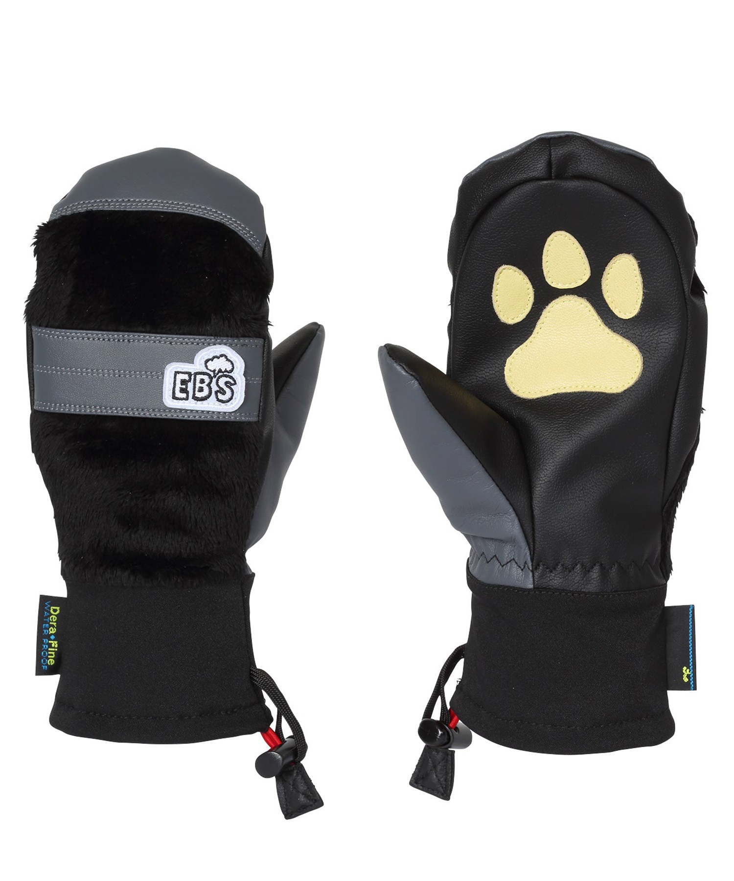 【早期購入/店頭受取対象外】eb's エビス スノーボード グローブ キッズ ジュニア ユース EXCLUSIVE JR ムラサキスポーツ 25-26モデル MM G11(BLKF-130)