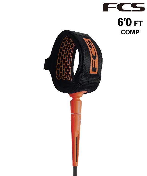 FCS エフシーエス 6.0ft LSH COMP ESSENTIAL サーフィン リーシュ ムラサキスポーツ