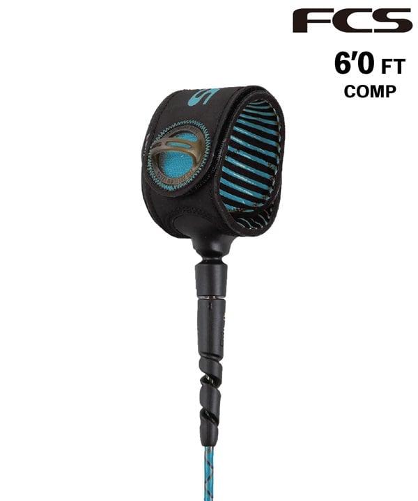 FCS エフシーエス 6.0ft LSH FREEDOM HELIX COMP サーフィン リーシュ ムラサキスポーツ