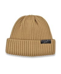 ELECTRIC エレクトリック KNIT BEANIE TYPE A E25FC01 スノーボード ビーニー ニット帽 ユニセックス ムラサキスポーツ 25-26モデル(BEIGE-FREE)