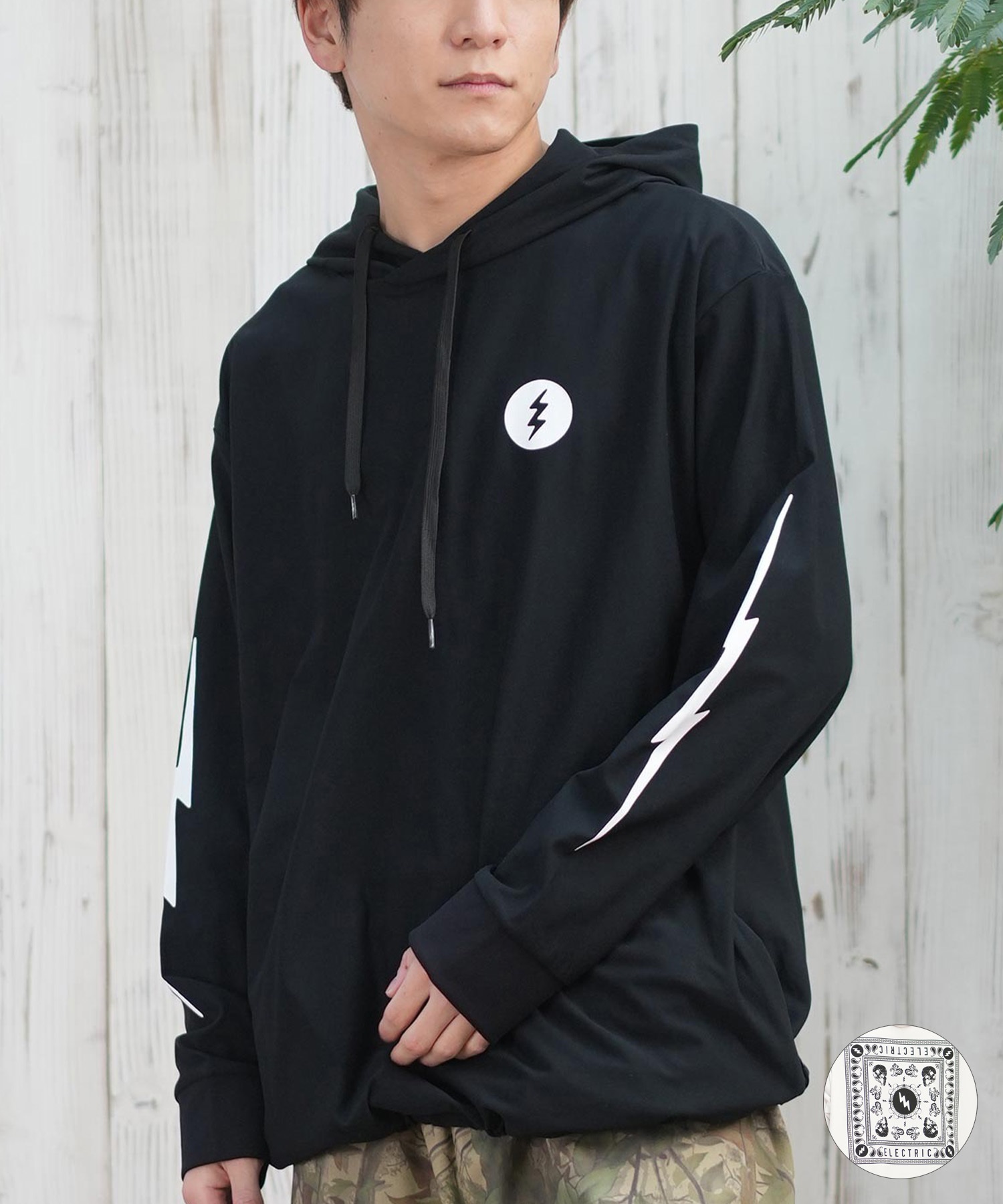 Electric エレクトリック ラッシュガード メンズ パーカー プル
