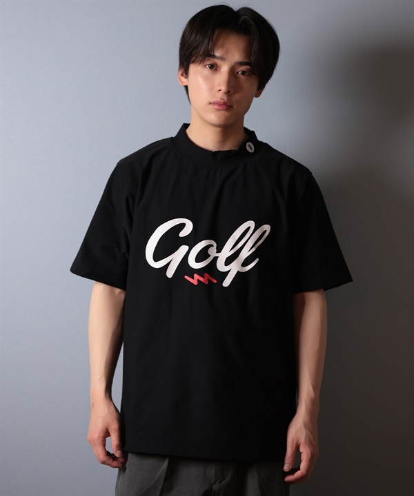 Electric エレクトリック 半袖 Tシャツ メンズ GOLF LG DRY MOCK NECK SST EG25ST02