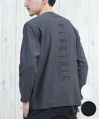 Electric エレクトリック ラッシュガード メンズ 長袖 Tシャツ ロンT バックプリント 水陸両用 UVカット E25STM01 ムラサキスポーツ限定