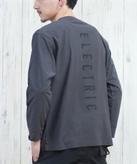 Electric エレクトリック ラッシュガード メンズ 長袖 Tシャツ ロンT バックプリント 水陸両用 UVカット E25STM01 ムラサキスポーツ限定