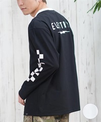 Electric エレクトリック ラッシュガード メンズ 長袖 Tシャツ ロンT バックプリント 水陸両用 UVカット E25STM03 ムラサキスポーツ限定